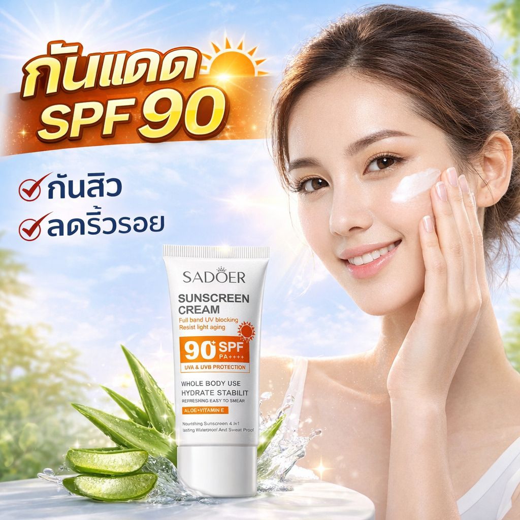 กันแดด SADOER SPF90+