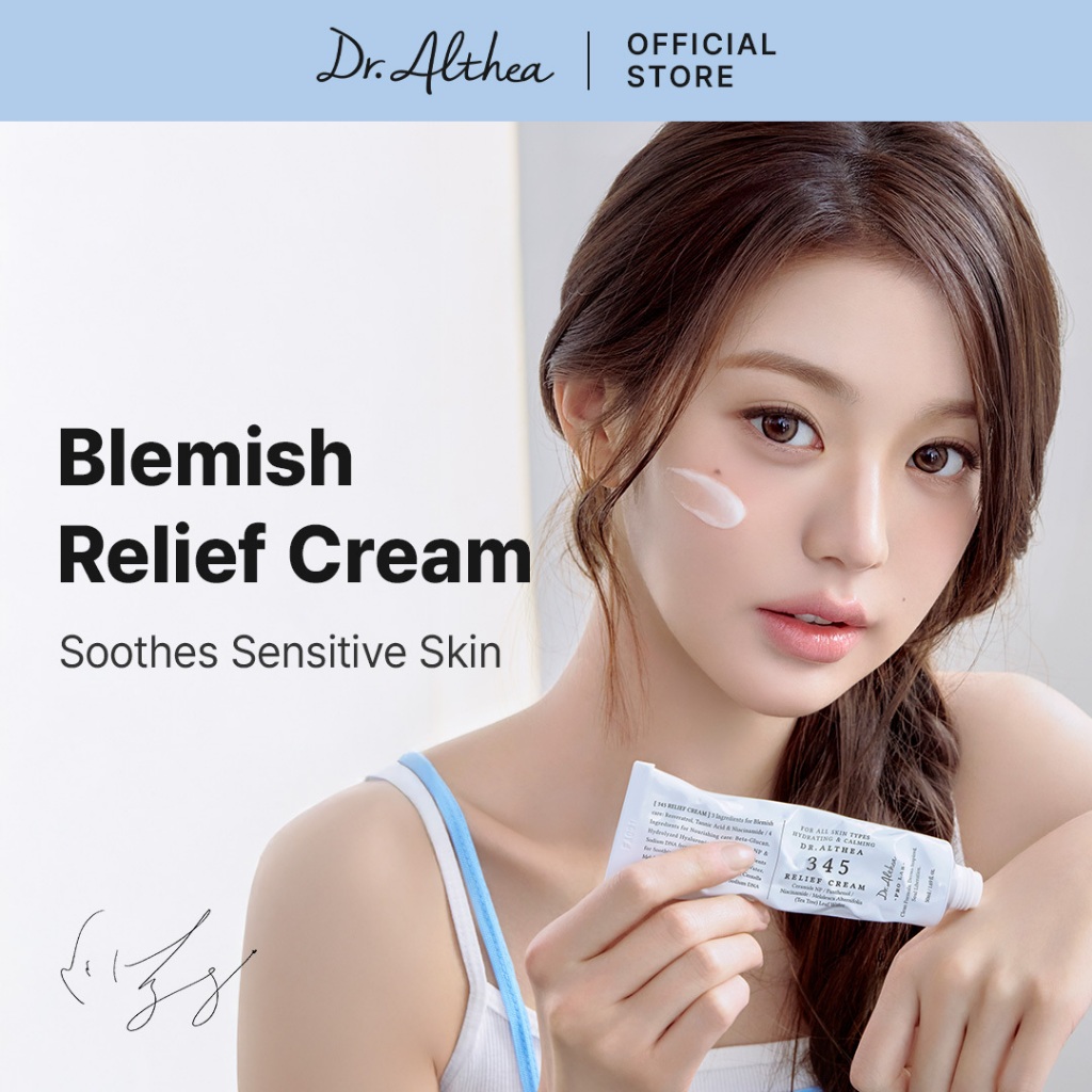 Dr.Althea 345 Relief Cream — ขั้นปลอบผิวก่อนนอน